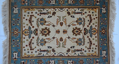 El yapımı Uşak Halıları, Kıbrıs Modern Sanat Müzesi'nde!