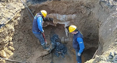 Hatay`da su şebekesine Konya ekipleri hayat verdi