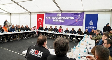 İBB, HATAY’DA KOORDİNASYON TOPLANTISI DÜZENLEDİ