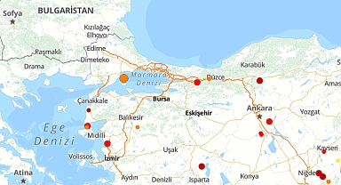 Marmara denizinde sismik hareket