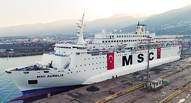 MSC Grubu'nun Yardım Gemisi İskenderun'a Yanaştı