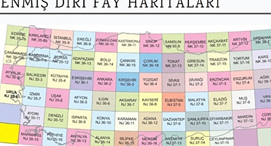 MTA yayınladı: Yenilenmiş diri fay haritaları