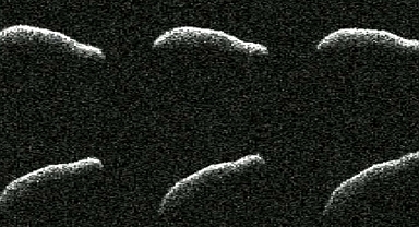 NASA, Dünya'ya yaklaşan ince uzun nesneye yakından baktı