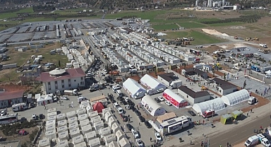 Nurdağı’ndaki konteyner kente aileler yerleştiriliyor