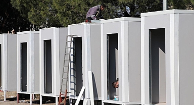 Seyyar Tuvalet ve Banyoların İmalatı Hızlandı