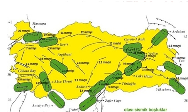 'Türkiye'nin Sismik Boşluk Haritası’ Bize Ne Anlatıyor?