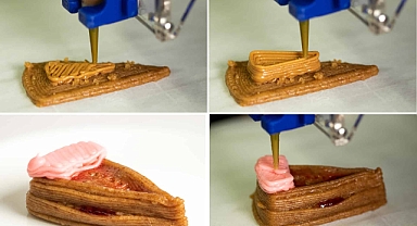  3D yazıcı ile cheesecake yaptılar