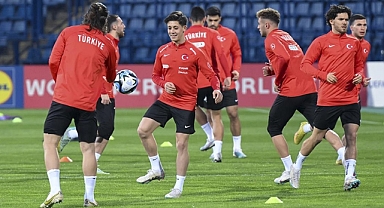 A Milli Futbol Takımı, Ermenistan maçı hazırlıklarını tamamladı