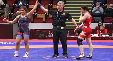 Avrupa Şampiyonu:Milli Güreşçimiz Nesrin Baş