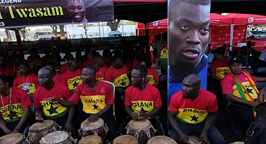 Christian Atsu: Türkiye depreminde hayatını kaybeden futbolcu için Gana'da cenaze töreni