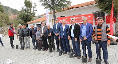 DALAMAN’DA BİN 470 ADET DALAMAN KAYA İNCİRİ FİDANI TOPRAKLA BULUŞTU