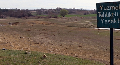 Edirne'de kuraklıktan seviyesi düşen sulama barajlarına Meriç'ten su basılıyor