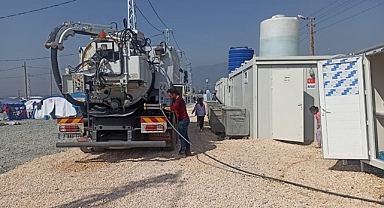 Hatay'da şebeke suyu ve kanalizasyon çalışmaları devam ediyor