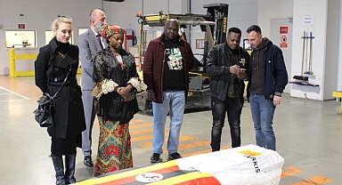 Hatay'da çalıştığı aile ile birlikte yaşamını yitiren Florence Babirye'nin naaşı ülkesine gönderildi