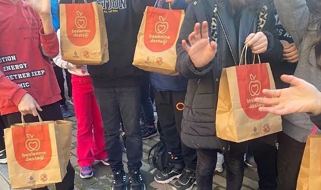 İBB'den öğrencilere ücretsiz beslenme desteği verildi