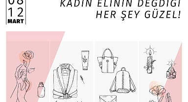 Kadın girişimcilerin ürünleri 8-12 Mart’ta Sur Yapı Marka AVM’de