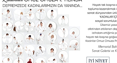 KADINLAR OMUZ OMUZA 1’İNCİ YILINDA 