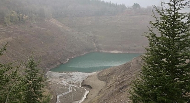 Kocaeli'deki Yuvacık Barajı'nın Su Seviyesi Yüzde 50 Ölçüldü