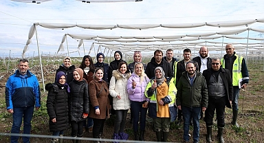 Sakarya Büyükşehir Belediyesi çalışanlarına tarımsal eğitim verildi