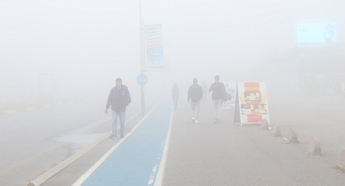 Sakarya'da sis etkili oluyor