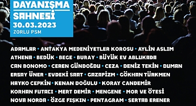 Sanatçılar Öğrencilere Eğitim Desteği İçin 'Dayanışma Sahnesi'nde Buluşuyor