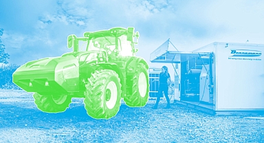 YEŞİL GÜNDEM: Metan yakıtlı makineyi dizel traktör havasında tanışın