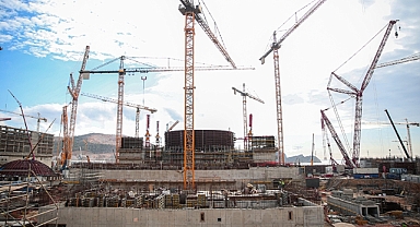 Akkuyu NGS'nin 2. ünitesinde iç koruma kabuğunun 4. katmanı tamamlandı