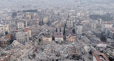 Almanya büyüklüğünde topografyayı deprem değiştirdi 