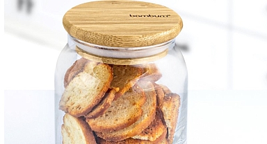 Anti-bakteriyel yapısı sayesinde küflenmeye engel olan Bambum Zone Saklama Kabı 