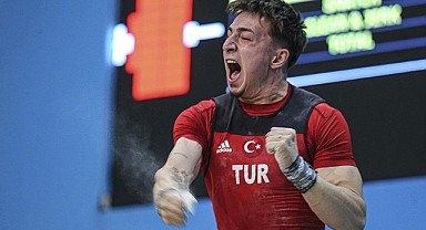 Avrupa Halter Şampiyonası'nda bir altın madalya daha