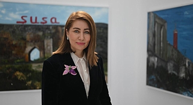 Azerbaycanlı ressam Abbasbeyli, ülke kültürünü sanatıyla anlatmak istediğini söyledi