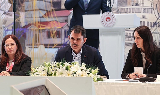 Bakan Kurum, Türkiye Ulusal Risk Kalkanı Modeli'nin üçüncü toplantısında konuştu