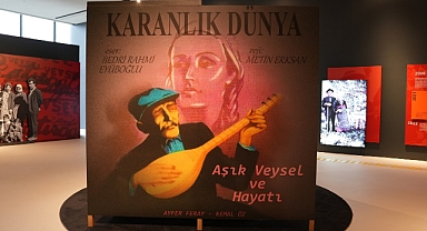 Bu dünyadan Aşık Veysel geçti Aşık Veysel ‘Veysel Gider, Adı Kalır’ sergisi AKM’de açıldı