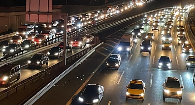 Dönüş yolunda yoğunluk yaşandı