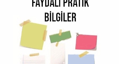 İlk Defa Duyacağınız İlginç ve Faydalı Bilgiler