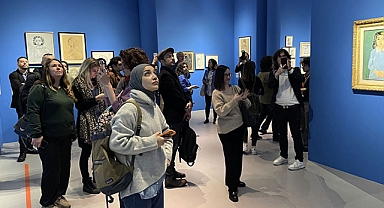 İngiliz ressam John Craxton'ın eserlerinden oluşan sergi İstanbul'da açıldı 