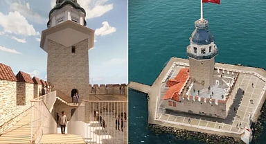 Kız Kulesi yeni görüntüsüyle mest etti