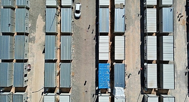 Pazarcık'taki konteyner kent depremzedelerle doldu