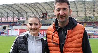 Rekortmen milli atlet Eda Nur Tulum uluslararası yarışlarda zirveyi hedefliyor