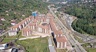  Rize'de 91 afetzede ailenin yeni konutları kura ile belirlendi