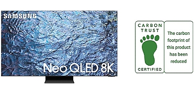 Samsung 2023 Neo QLED TV Serisi, Carbon Trust Düşük Karbon Sertifikası Aldı