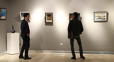 Tekirdağ'da depremzedeler yararına el sanatları ve resim sergisi açıldı