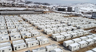 Türkiye Giyim Sanayicileri Derneği, Adıyaman'da işçi aileleri için 1200 kişilik konteyner kent kurdu