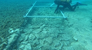 Akdeniz'de kayıp bir medeniyete ait 7 bin yıllık yol bulundu