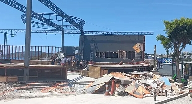 Bodrum'da kaçak yapıların yıkımı sürüyor