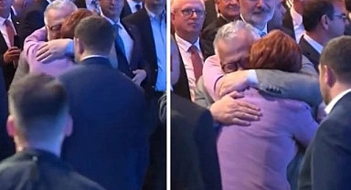Celal Şengör, Meral Akşener'e sarılarak hüngür hüngür ağladı