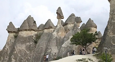 Çinli turistler yeniden Kapadokya'da