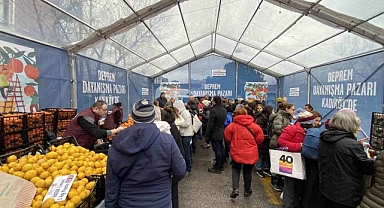 Deprem Dayanışma pazarı Kadıköy'de! 
