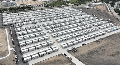 Hatay'da 17 bin 400 konteynere 65 bin 255 depremzede yerleştirildi