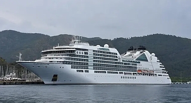 Marmaris'e Bahama bandıralı kruvaziyerle 480 turist geldi